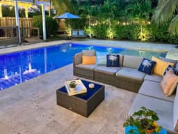 Private Oasis, Heated Pool, New BBQ, Near Beach!