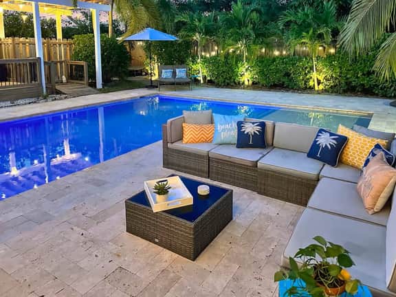 Private Oasis, Heated Pool, New BBQ, Near Beach!